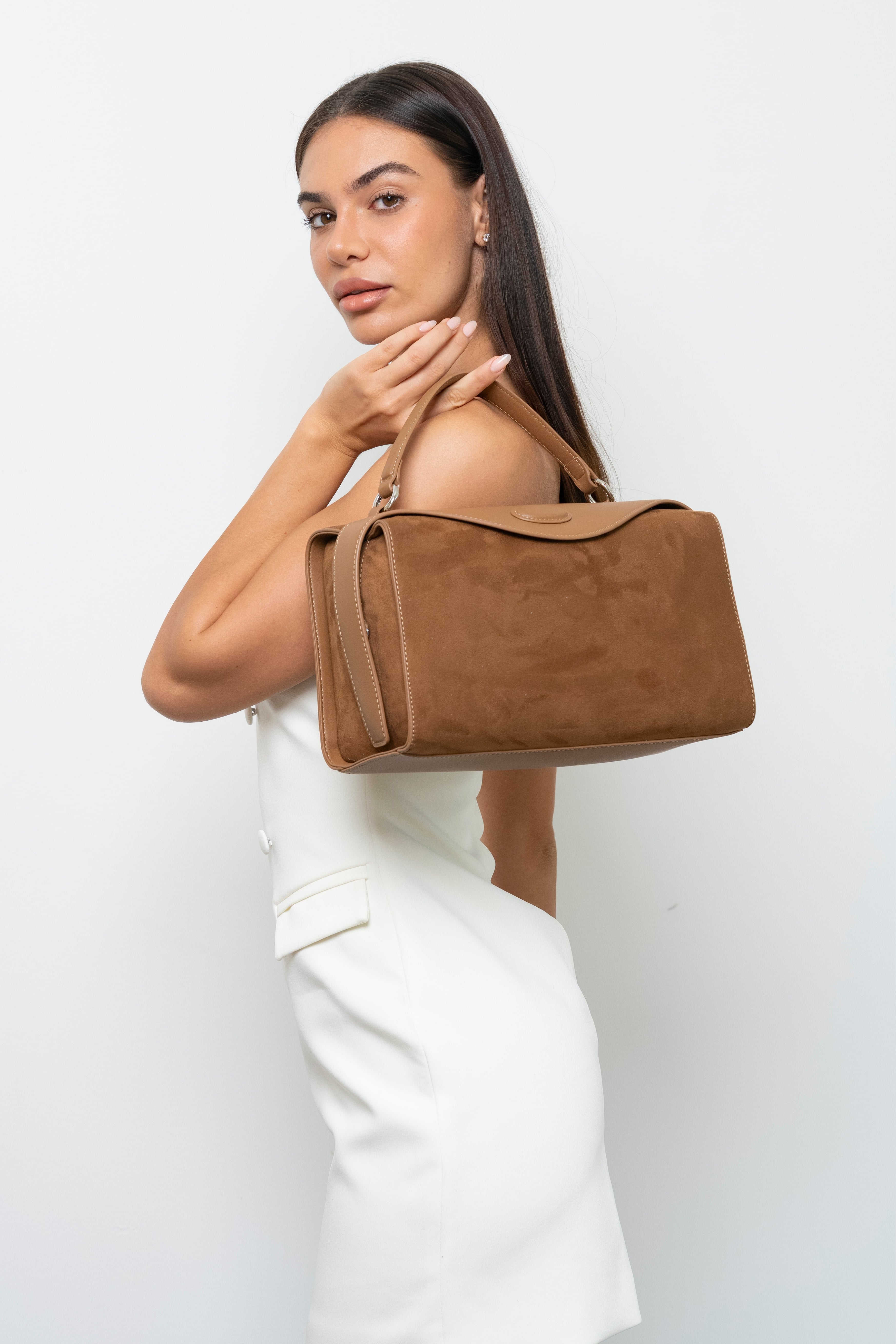 Rimini Suede Top-Handle