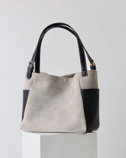 Bari Two-Tone Tote