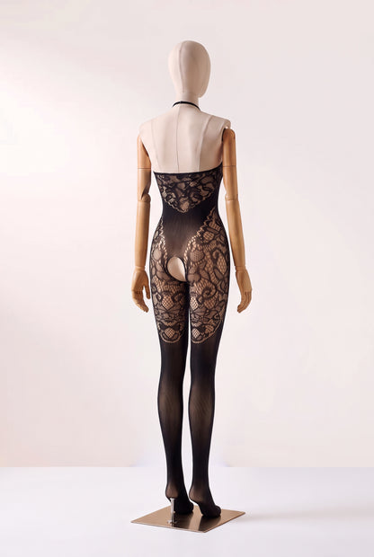Chloe vedi attraverso il bodystocking