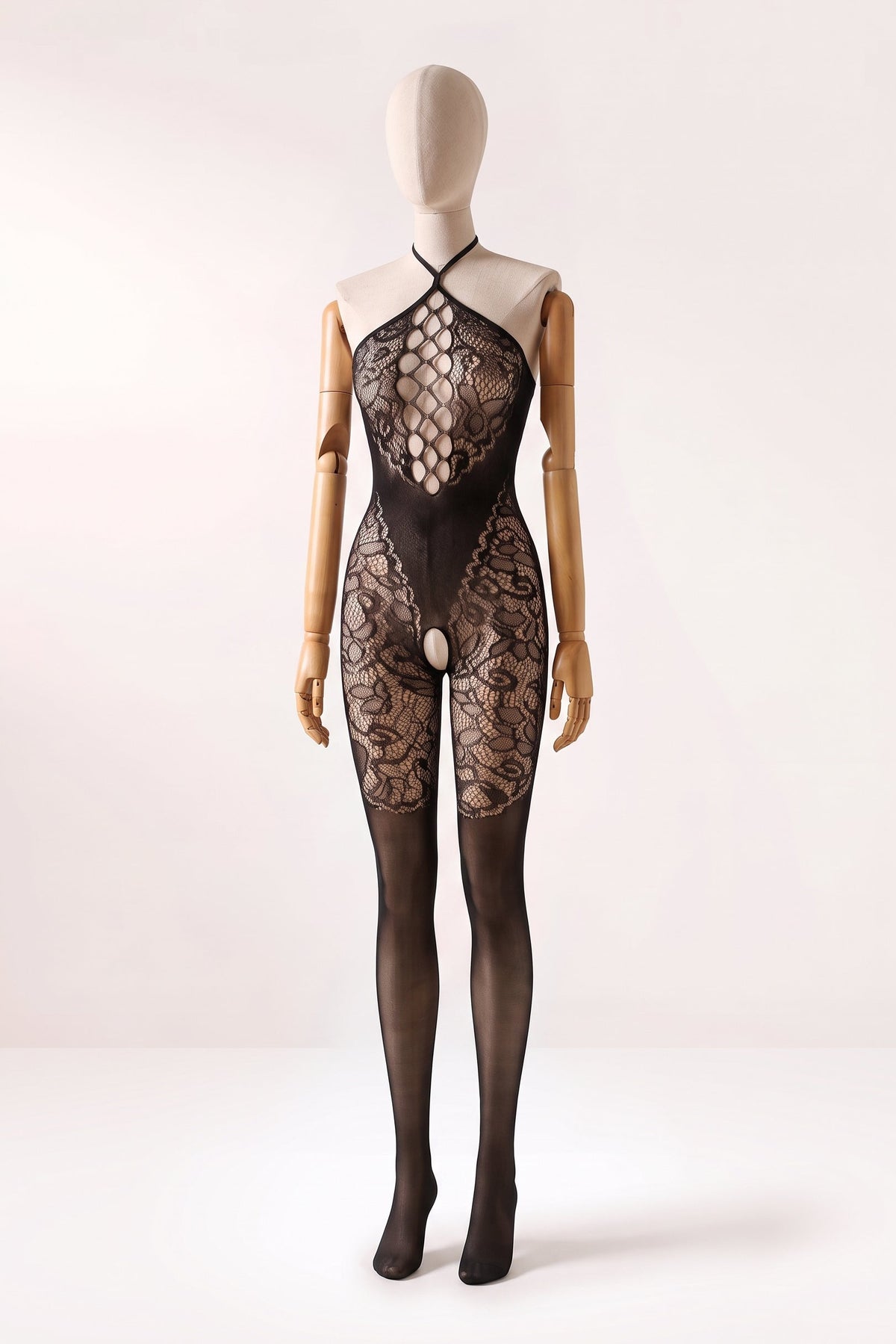 Chloe vedi attraverso il bodystocking