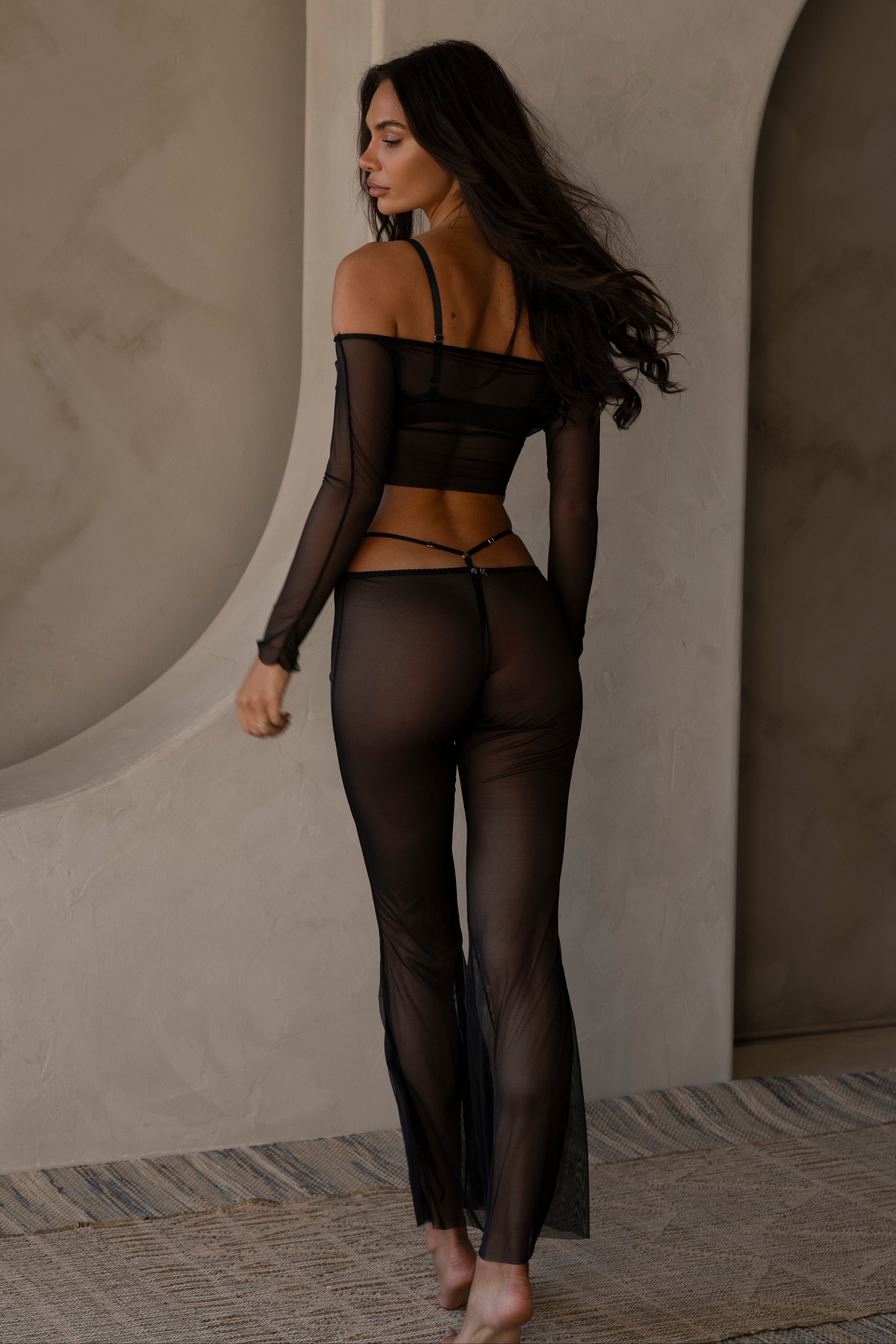 Nora Transparent Lingerie Set