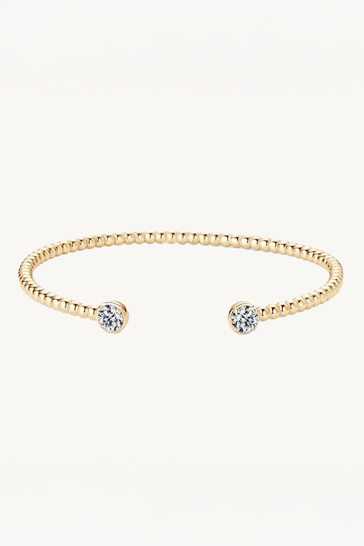 Elara Moissanite Bangle