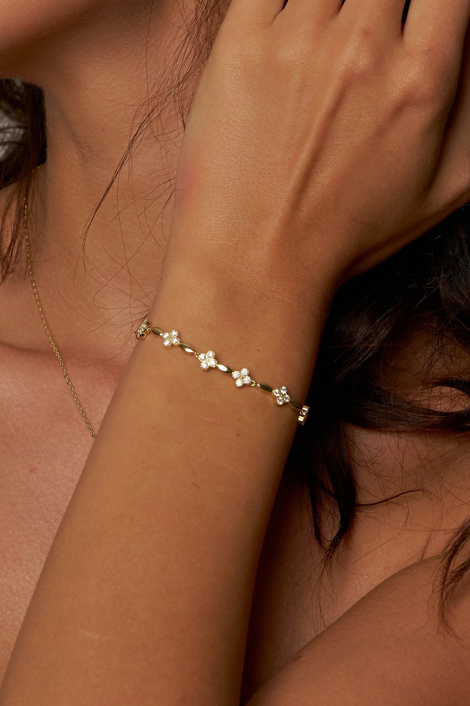 Fleurine Moissanite Bracelet
