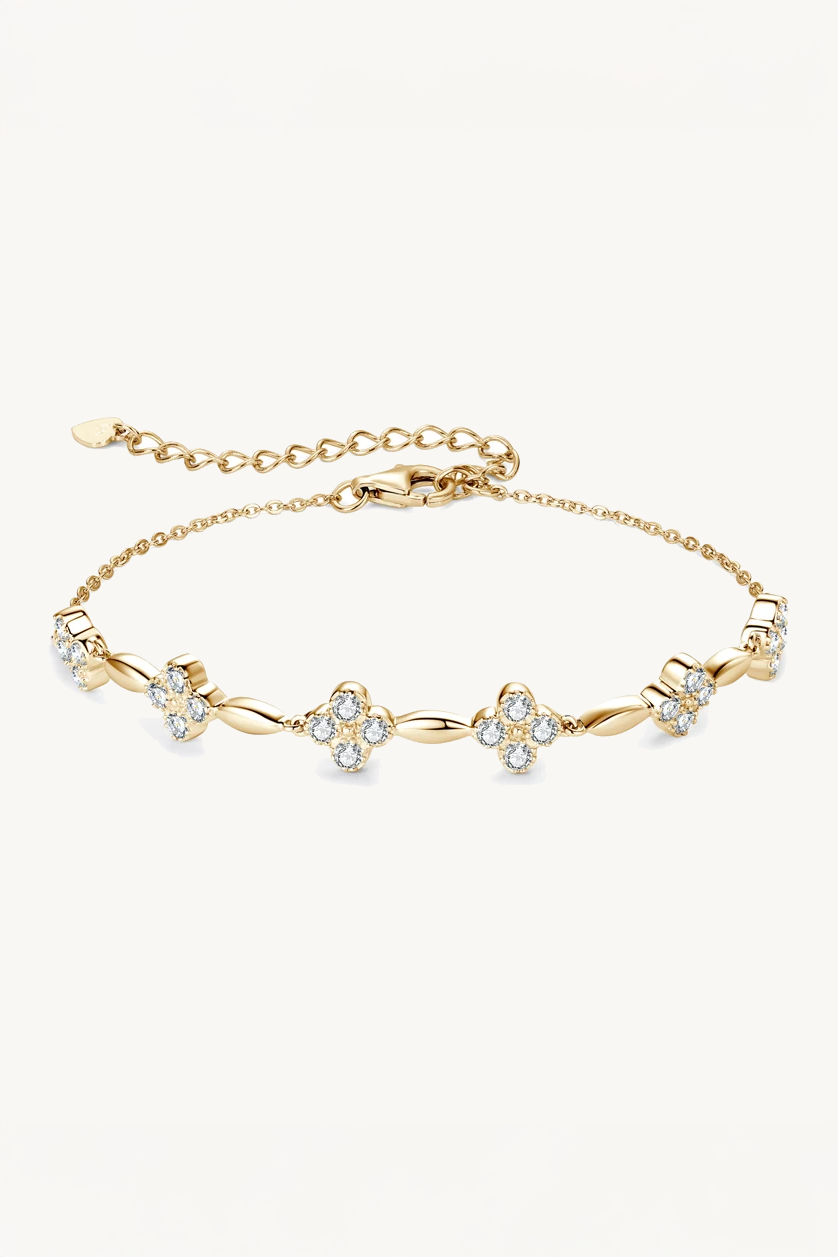 Fleurine Moissanite Bracelet