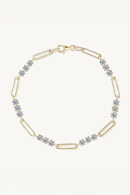 Luxe Glow Moissanite Bracelet