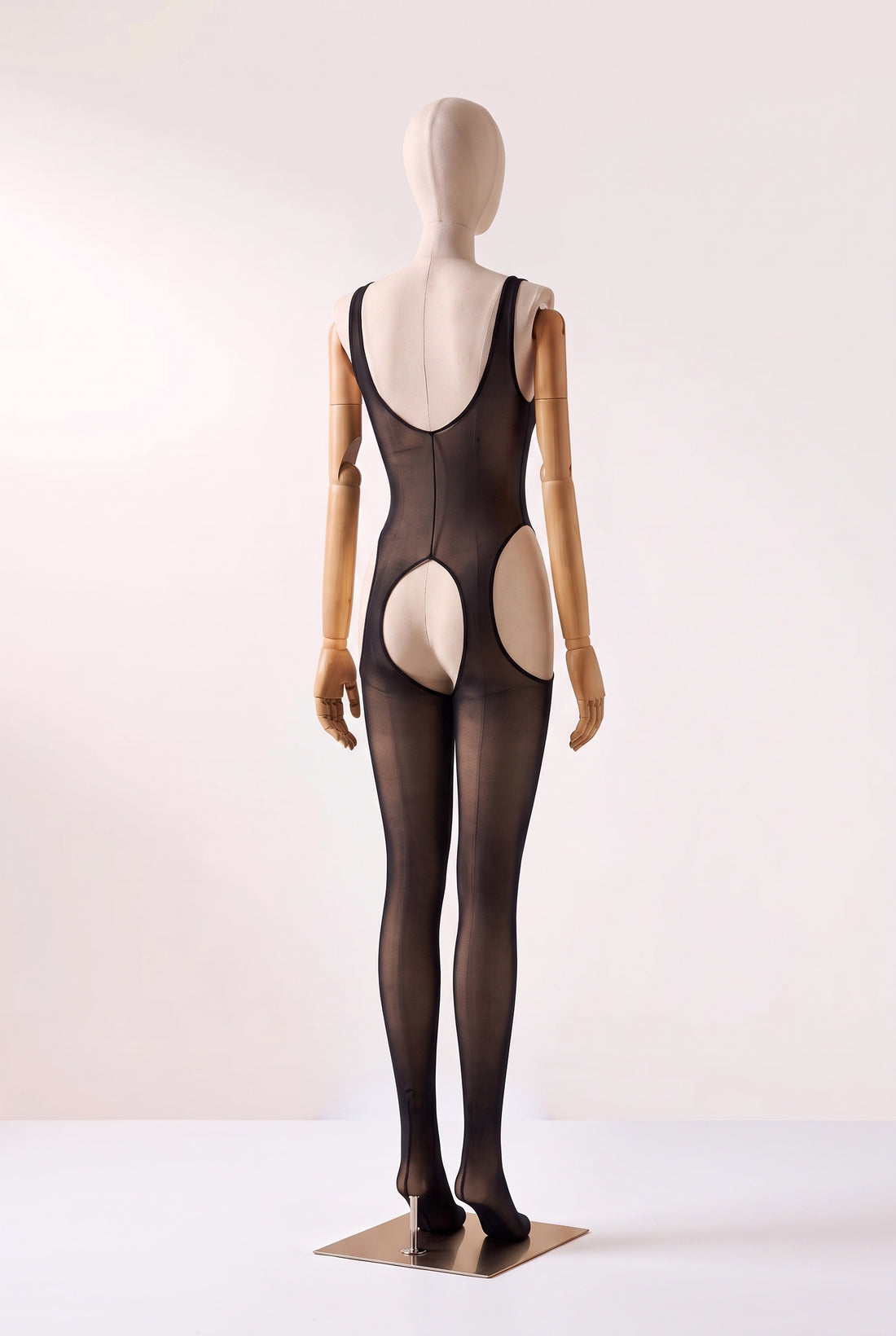 Lya Open Up Sheer Bodysuite