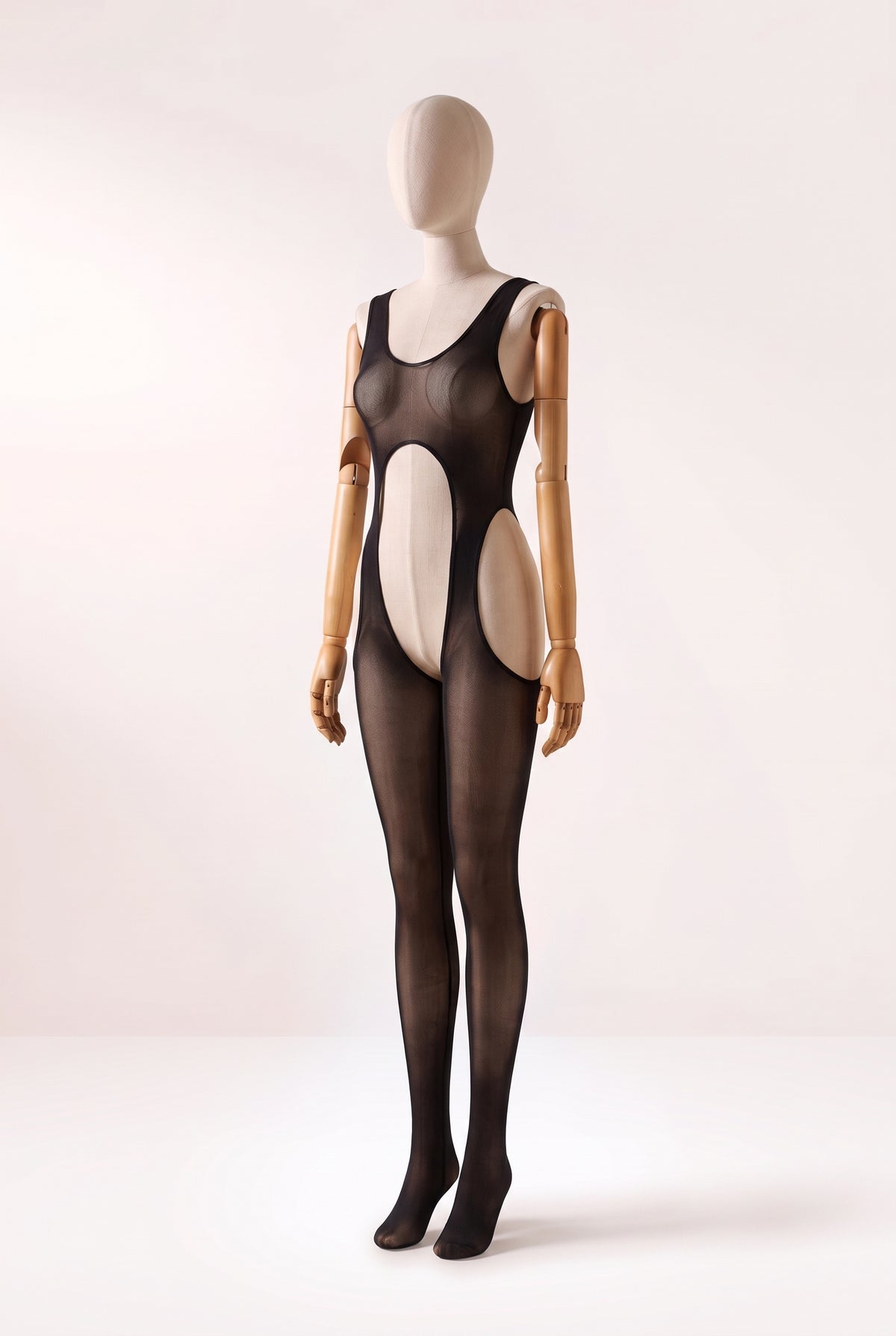 Lya Open Up Sheer Bodysuite