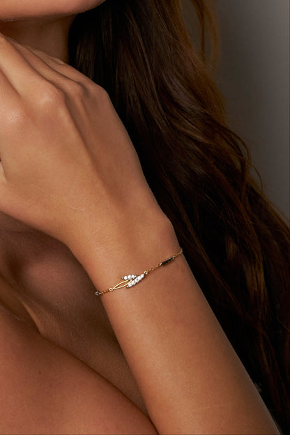 Lyra Moissanite Bracelet