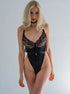 Velvet Noir Cincher Bodysuit