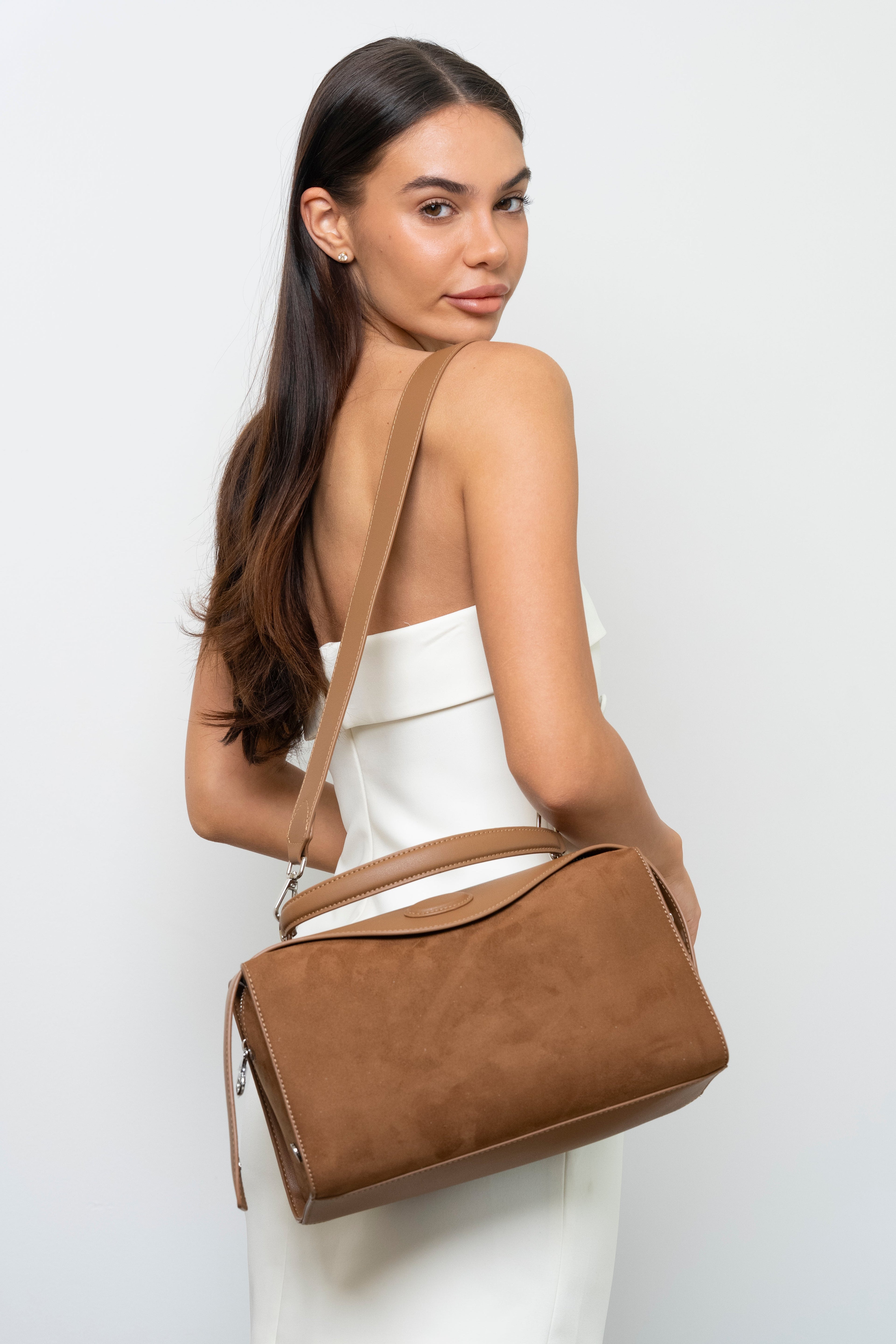 Rimini Suede Top-Handle