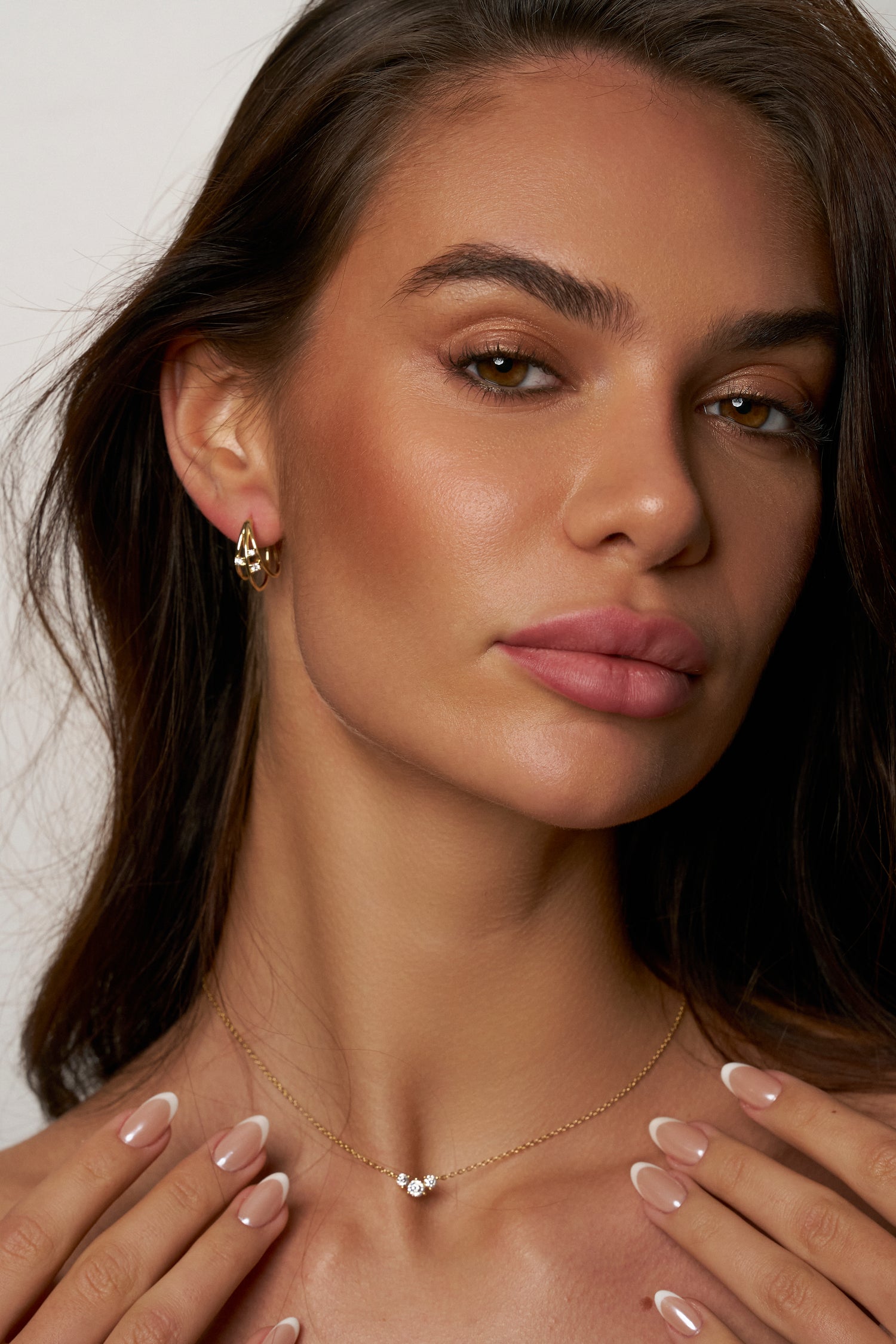 Solenne Moissanite Pendant Necklace