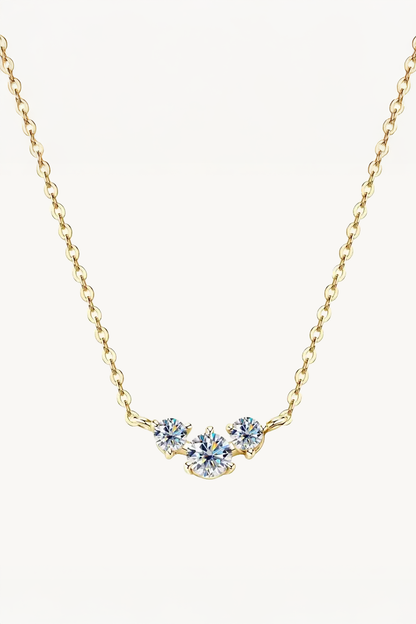 Solenne Moissanite Pendant Necklace