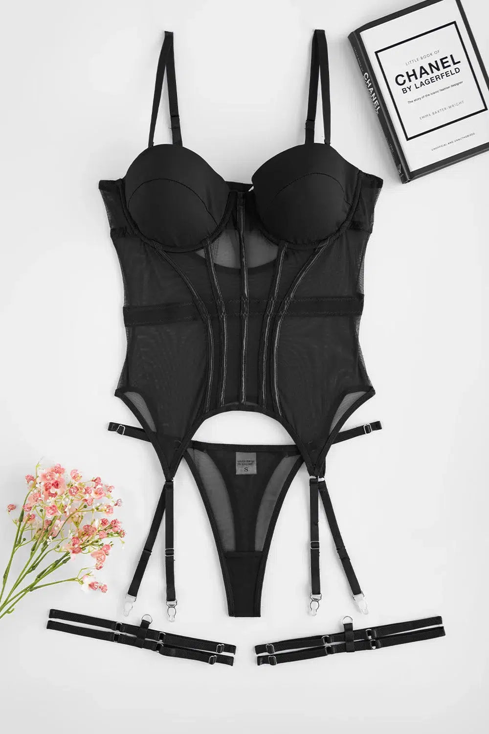 Tia Lingerie Corset Outfit – Miss Exotic