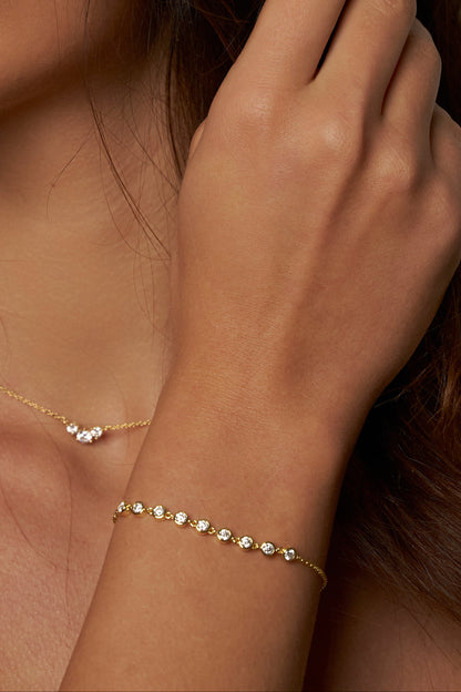 Tyra Moissanite Bracelet